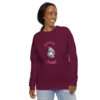 unisex-organic-raglan-sweatshirt-burgundy-front-65559d04e2077.jpg