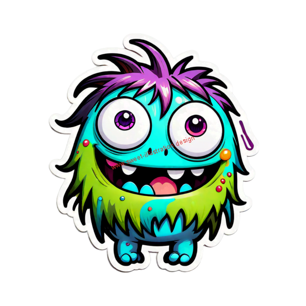 shaggy-long-haired-cute-monster-with-colorful-hair-and-big-happy-eyes-as-sticker-820139926-PhotoRoom
