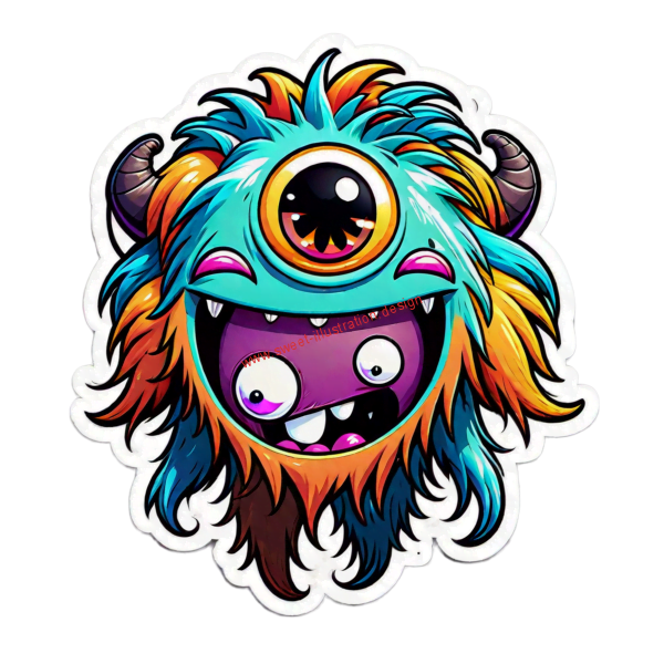 shaggy-long-haired-cute-monster-with-colorful-hair-and-big-happy-eyes-on-a-solid-color-background-as-114383530-PhotoRoom