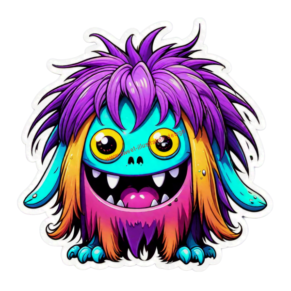 shaggy-long-haired-cute-monster-with-colorful-hair-and-big-happy-eyes-on-a-solid-color-background-as-114655689-PhotoRoom