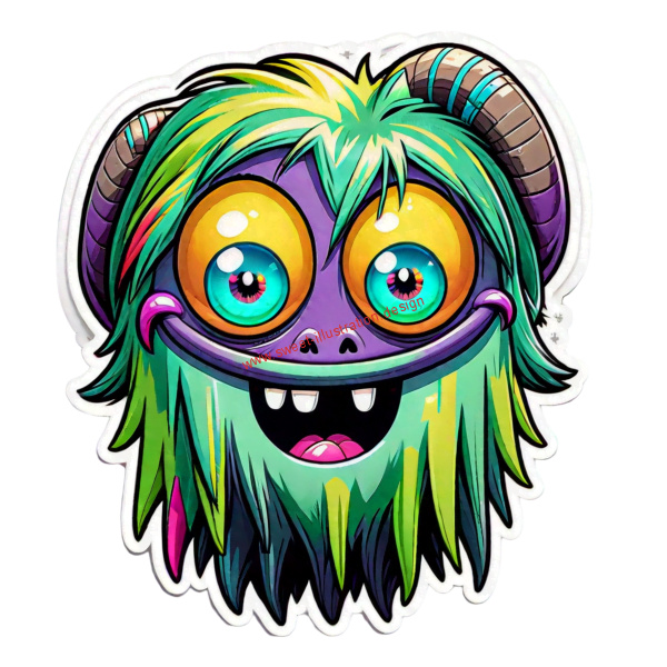 shaggy-long-haired-cute-monster-with-colorful-hair-and-big-happy-eyes-on-a-solid-color-background-as-172247143-PhotoRoom