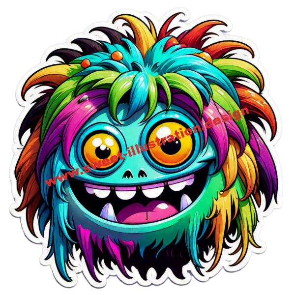 shaggy-long-haired-cute-monster-with-colorful-hair-and-big-happy-eyes-on-a-solid-color-background-as-250006795-PhotoRoom