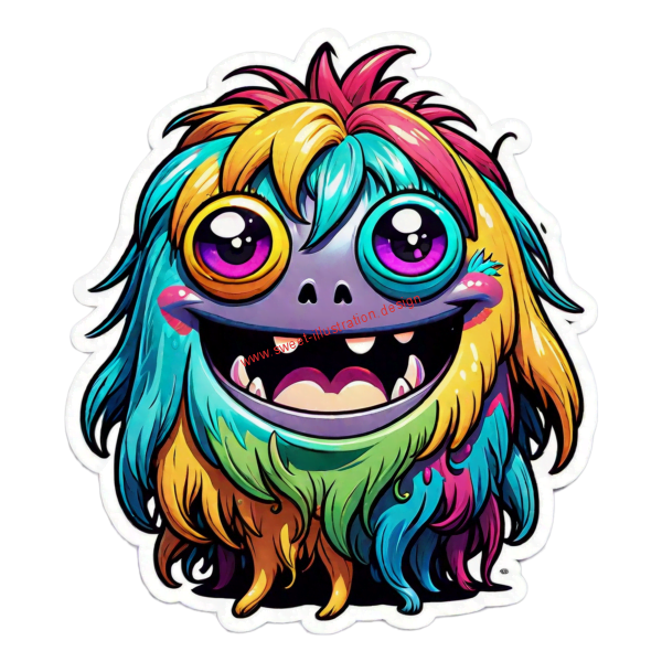 shaggy-long-haired-cute-monster-with-colorful-hair-and-big-happy-eyes-on-a-solid-color-background-as-95610345-PhotoRoom