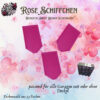 Rose Schiffchen